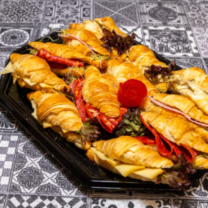 Party mix mini croissant falatok