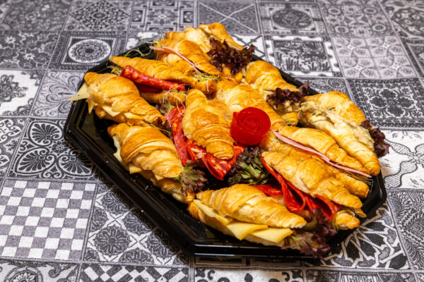 Party mix mini croissant falatok