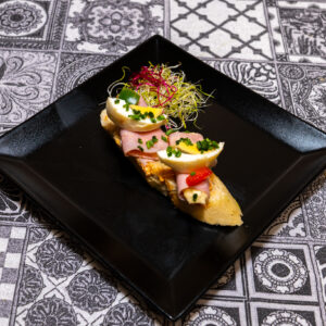Ham&eggs prémium mini szendvics